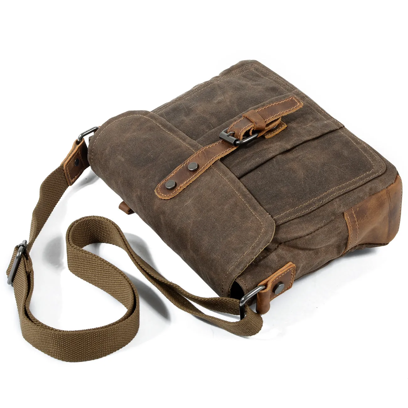 Arxus new retro Messenger bag casual canvas Messenger bag waterproof cross section