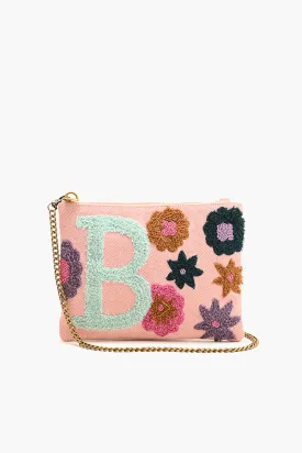 B Floral Crossbody Bag