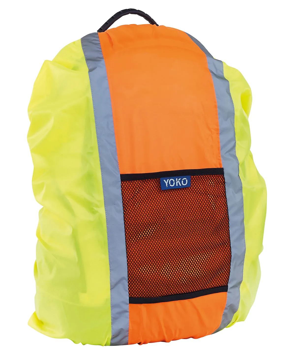 Black - Hi-vis rucksack cover (HVW068)