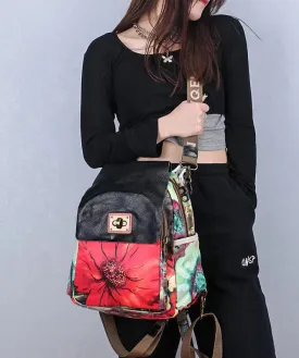 Bohemian Versatile Print Satchel Bag Handbag ZX1040