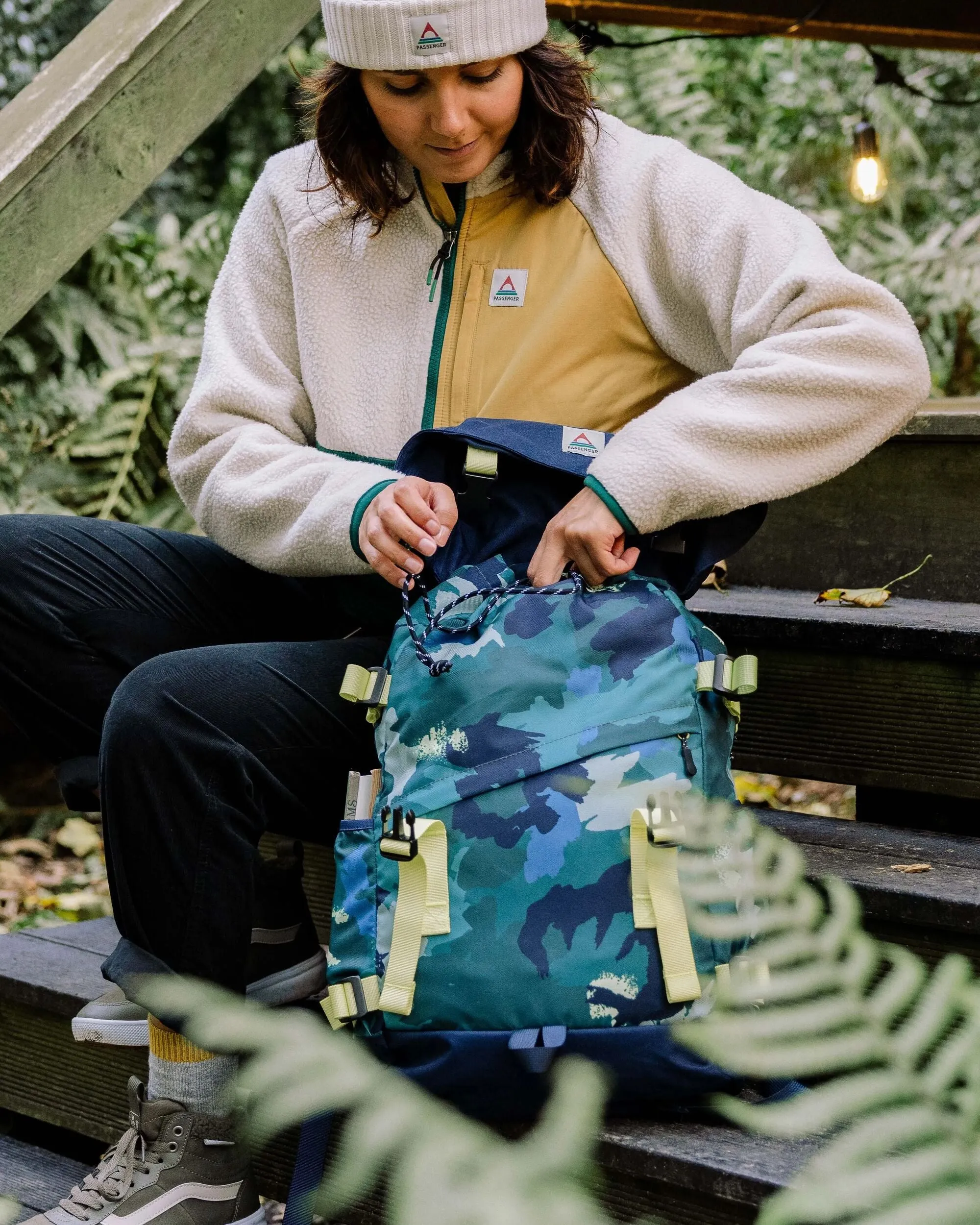 Boondocker Recycled 26L Backpack - Alpine Camo Rain Forest