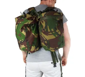 British Woodland Camo Day Pack - back pack - Rucksack side pockets