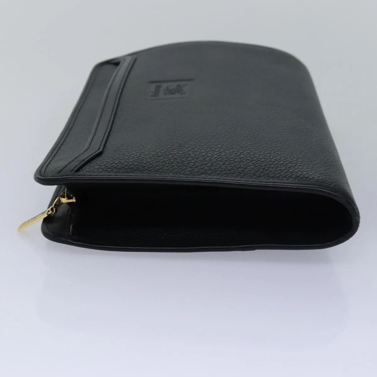 BURBERRYSs Clutch Bag Leather Black  bs15137