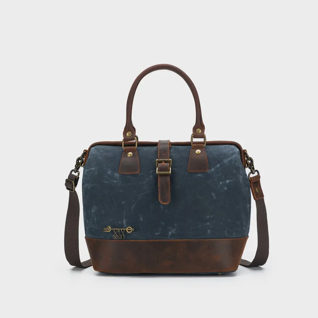 Della Q Maker's Canvas Satchel