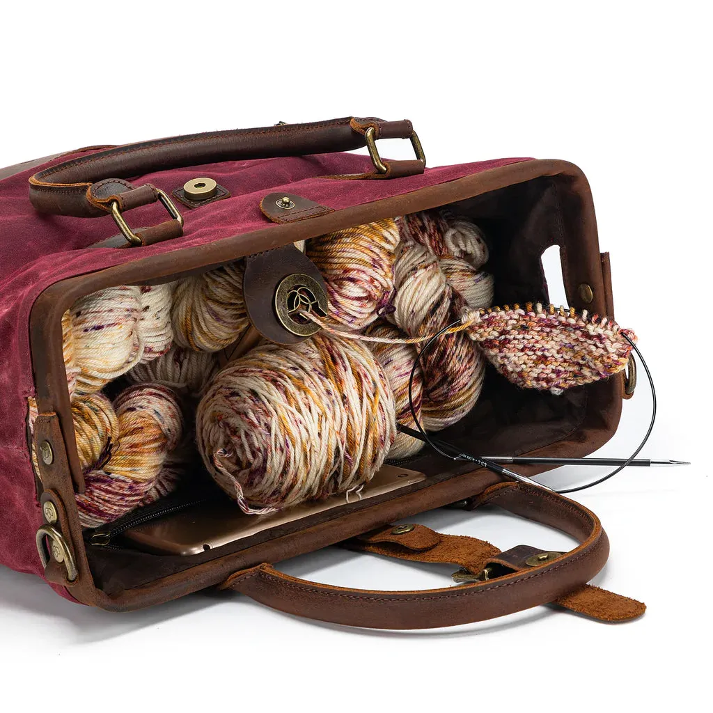 Della Q Maker's Canvas Satchel