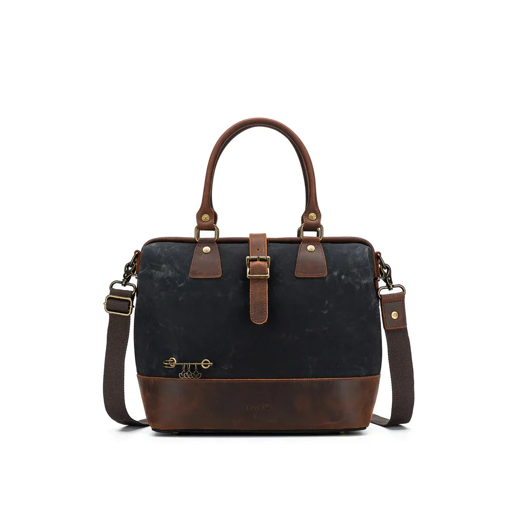 Della Q Maker's Canvas Satchel