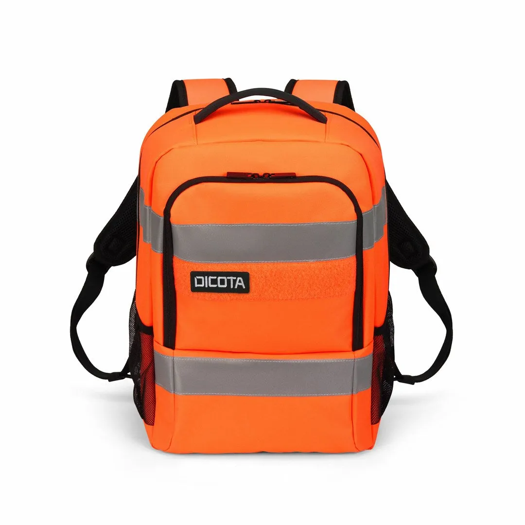 Dicota P20471-18 Backpack Rucksack Black, Grey, Orange Recycled Polyethylene Terephthalate (Rpet)