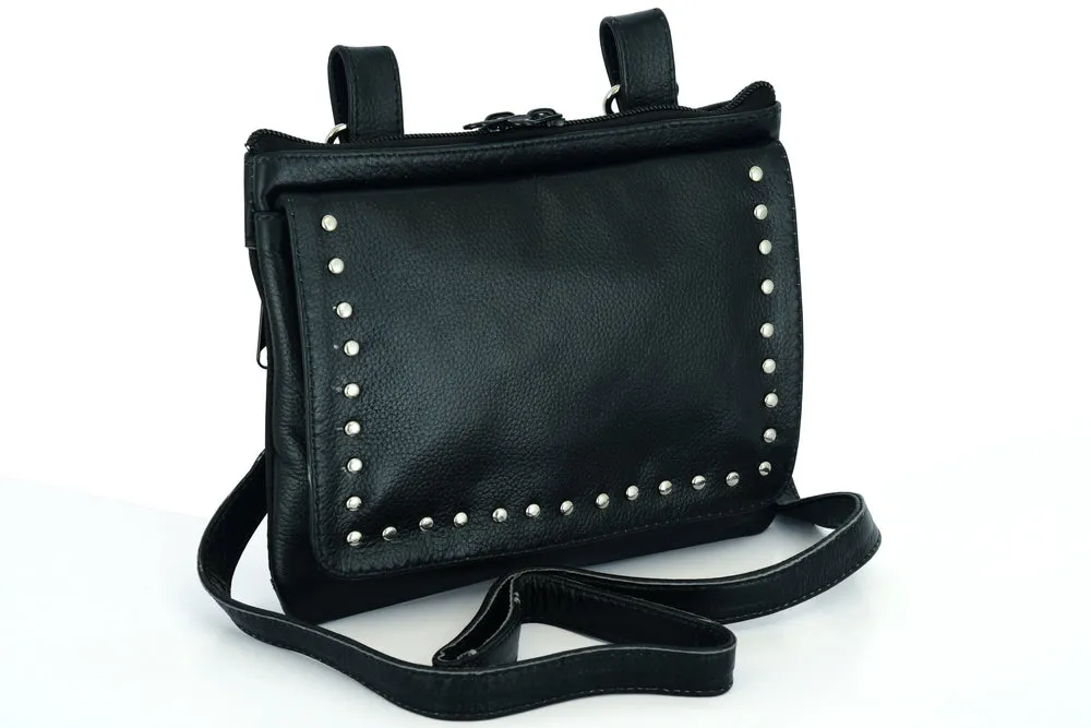 DS8585 Leather Belt Bag - Large