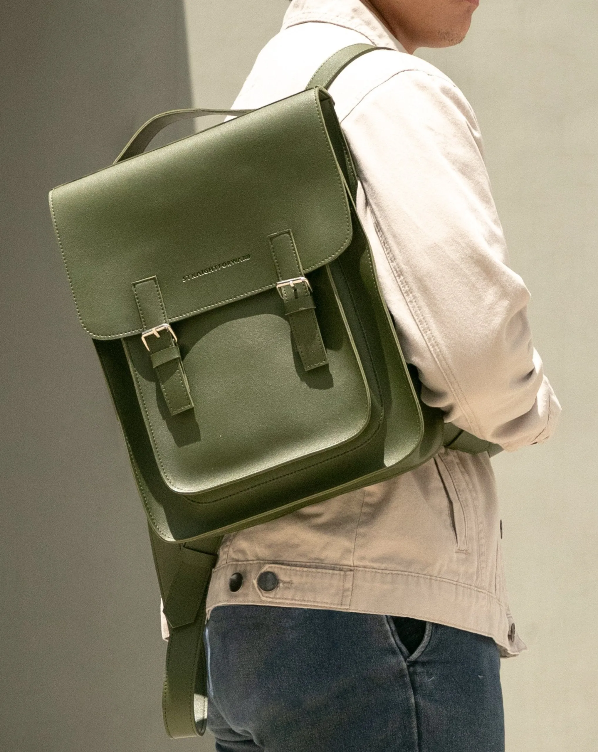 DVL Portrait Satchel Backpack