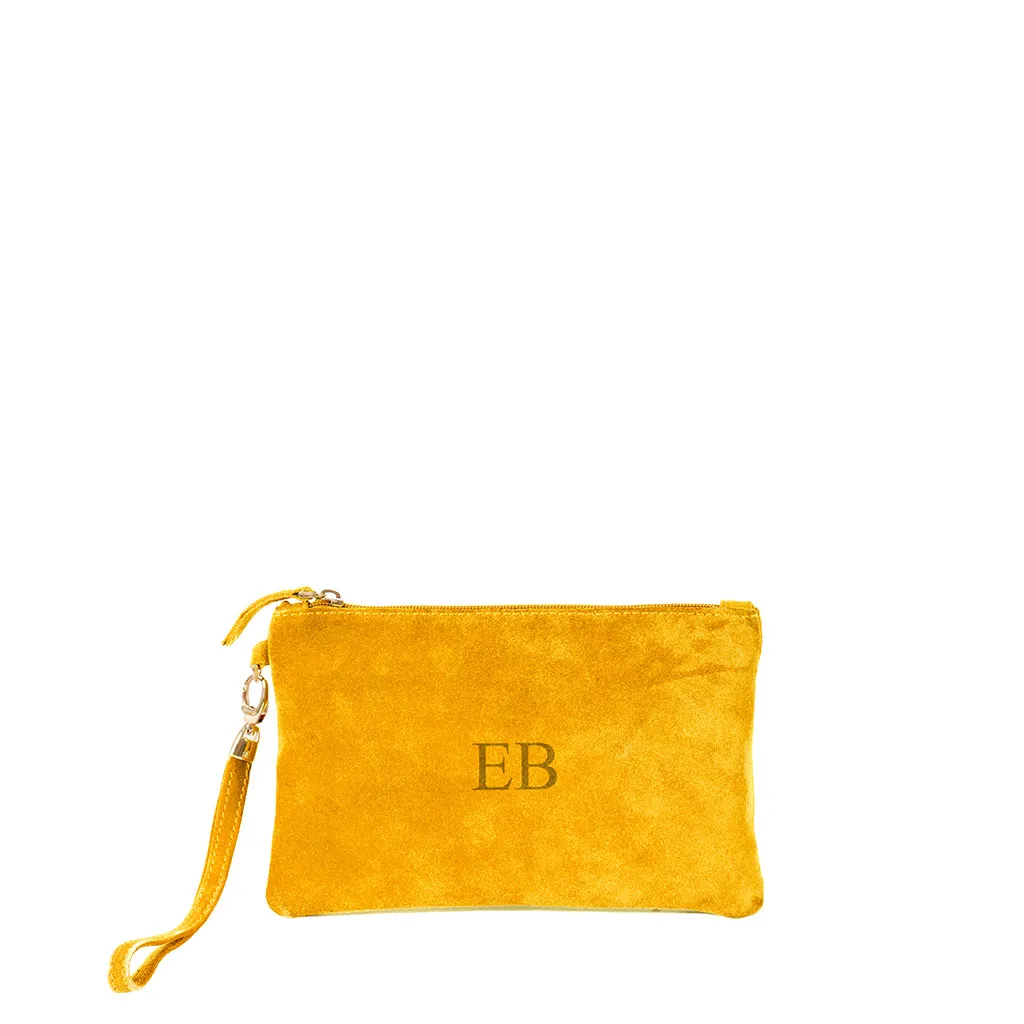 Emmy Boo Suede Luxe Clutch 22