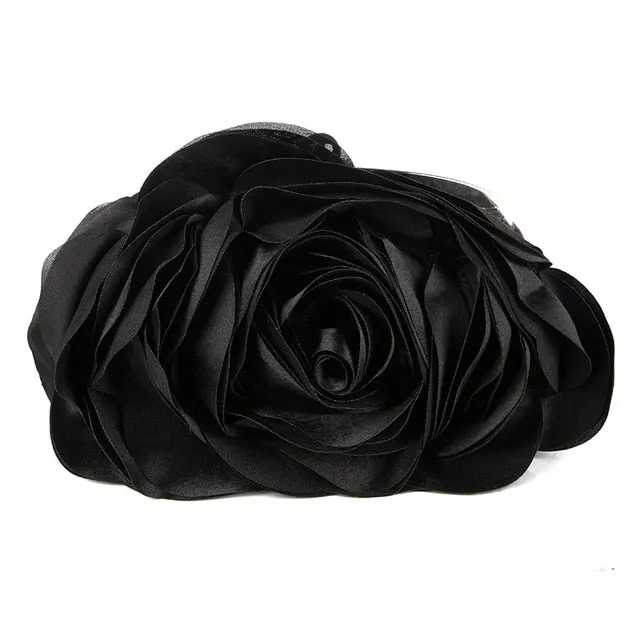 Fashion Flower Design Evening Purse-for Bride or Evening Wear Clutch