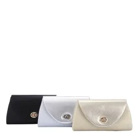 Glitter & Metallic Turnlock Ladies Evening Clutch