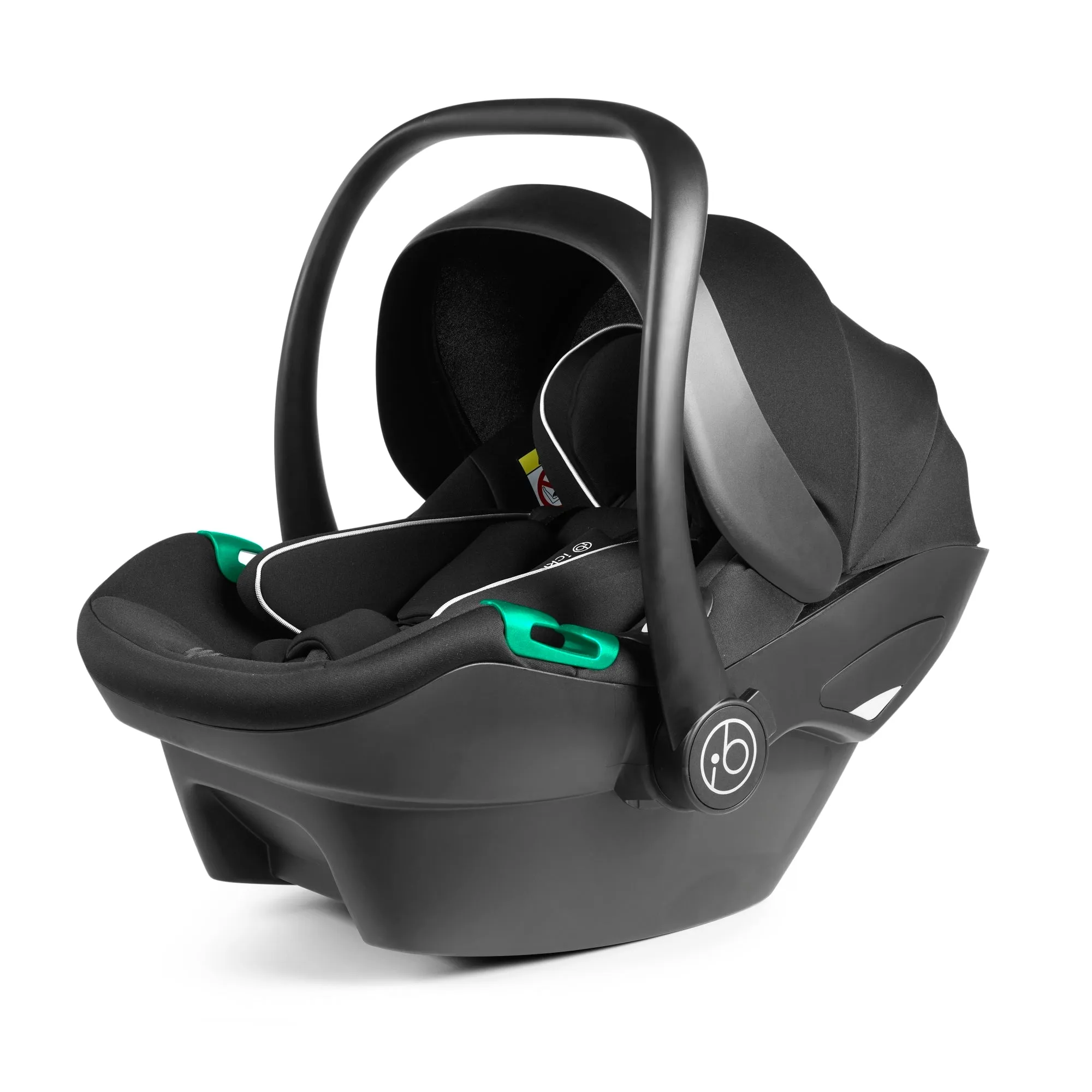 Ickle Bubba Stomp Luxe All-in-One I Size Travel System With Isofix Base (Stratus) Desert on Silver