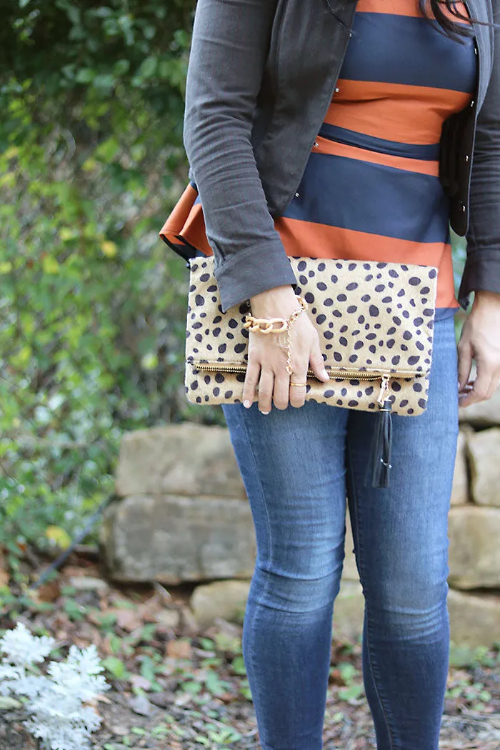 Leopard Clutch