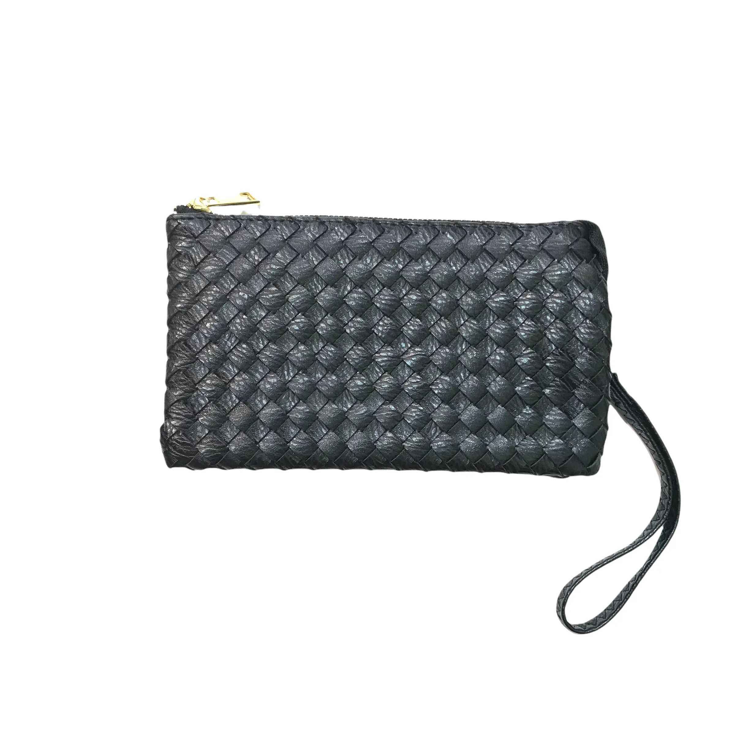 Molly Basket Woven Wallet Clutch Crossbody Handbag