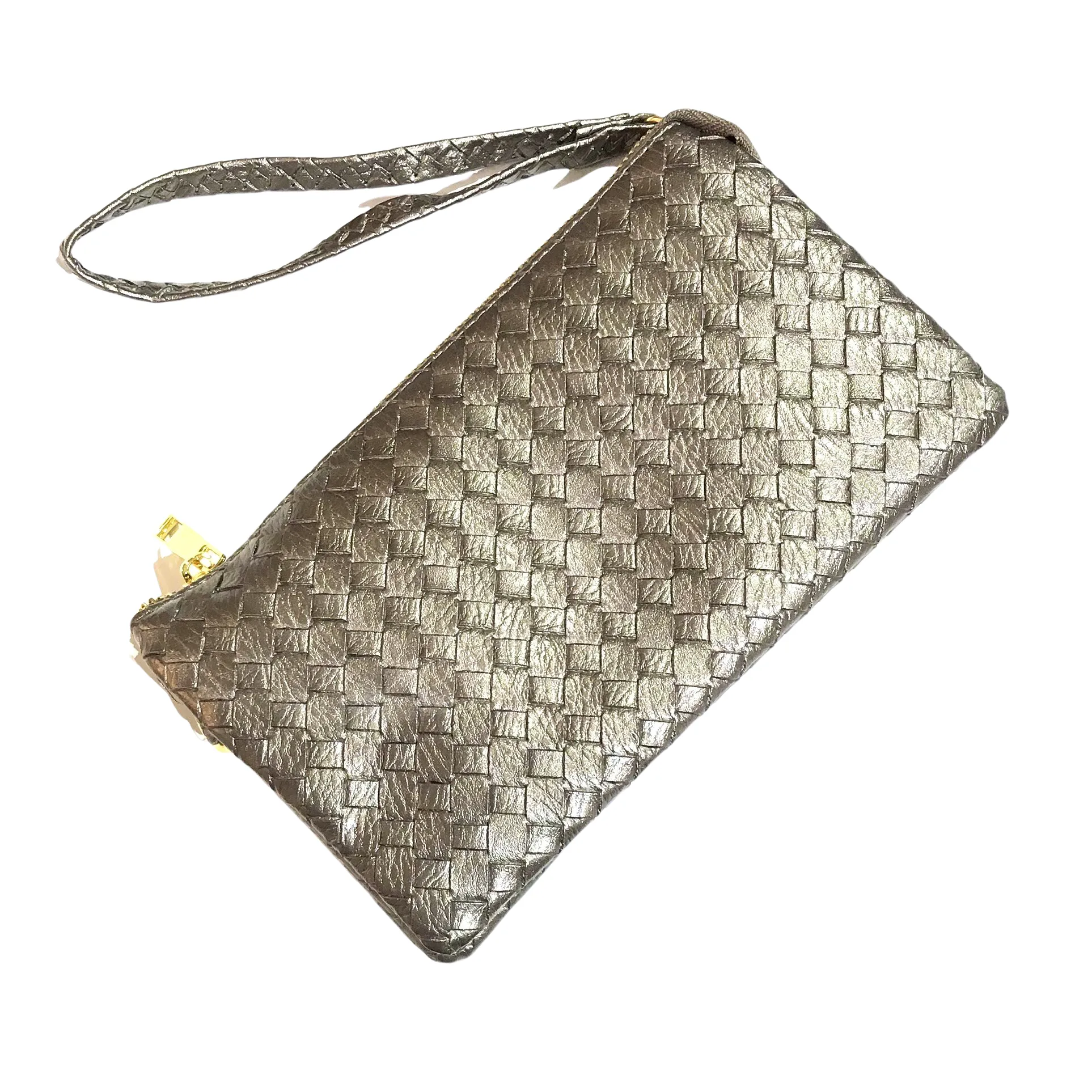 Molly Basket Woven Wallet Clutch Crossbody Handbag