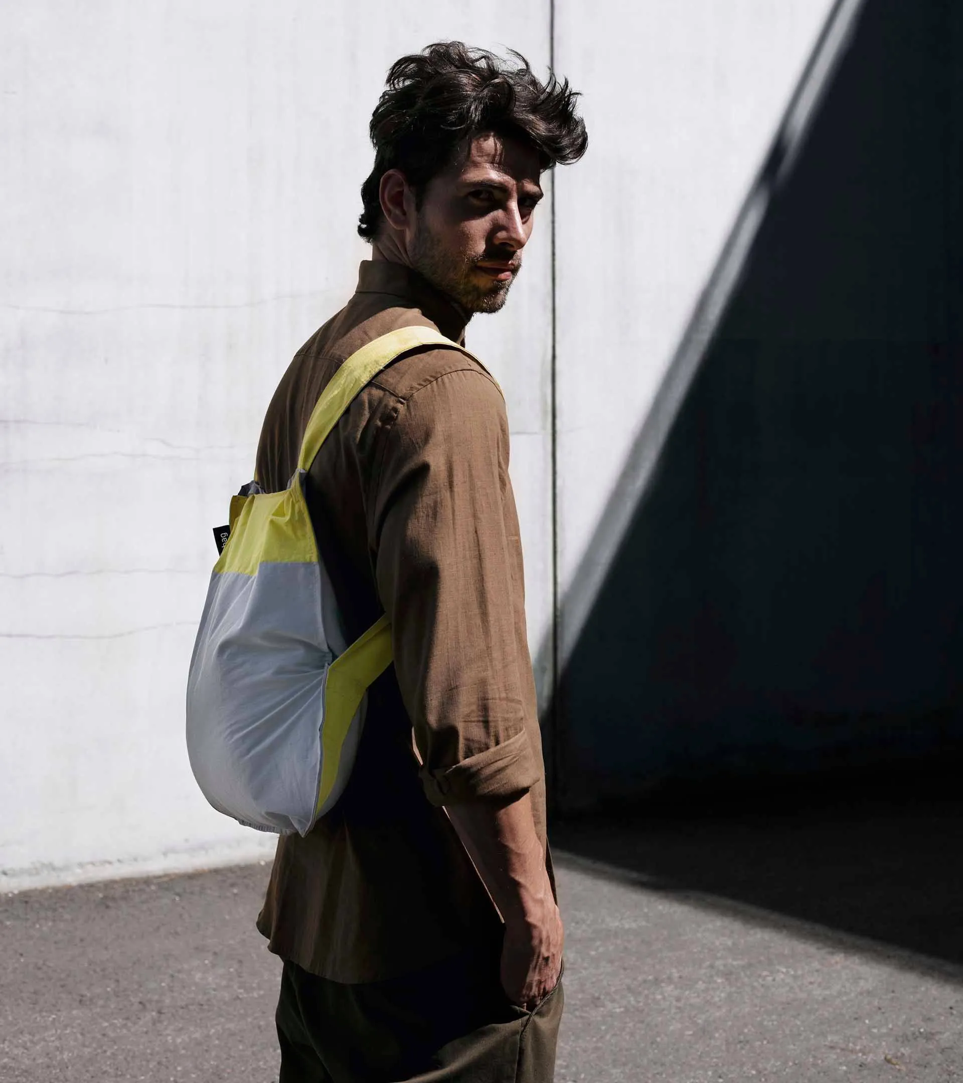 Notabag - Rucksack / Tasche - Yellow Grey