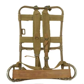 Original U.S. Vietnam War 1966 Model Lightweight Rucksack Frame With Straps