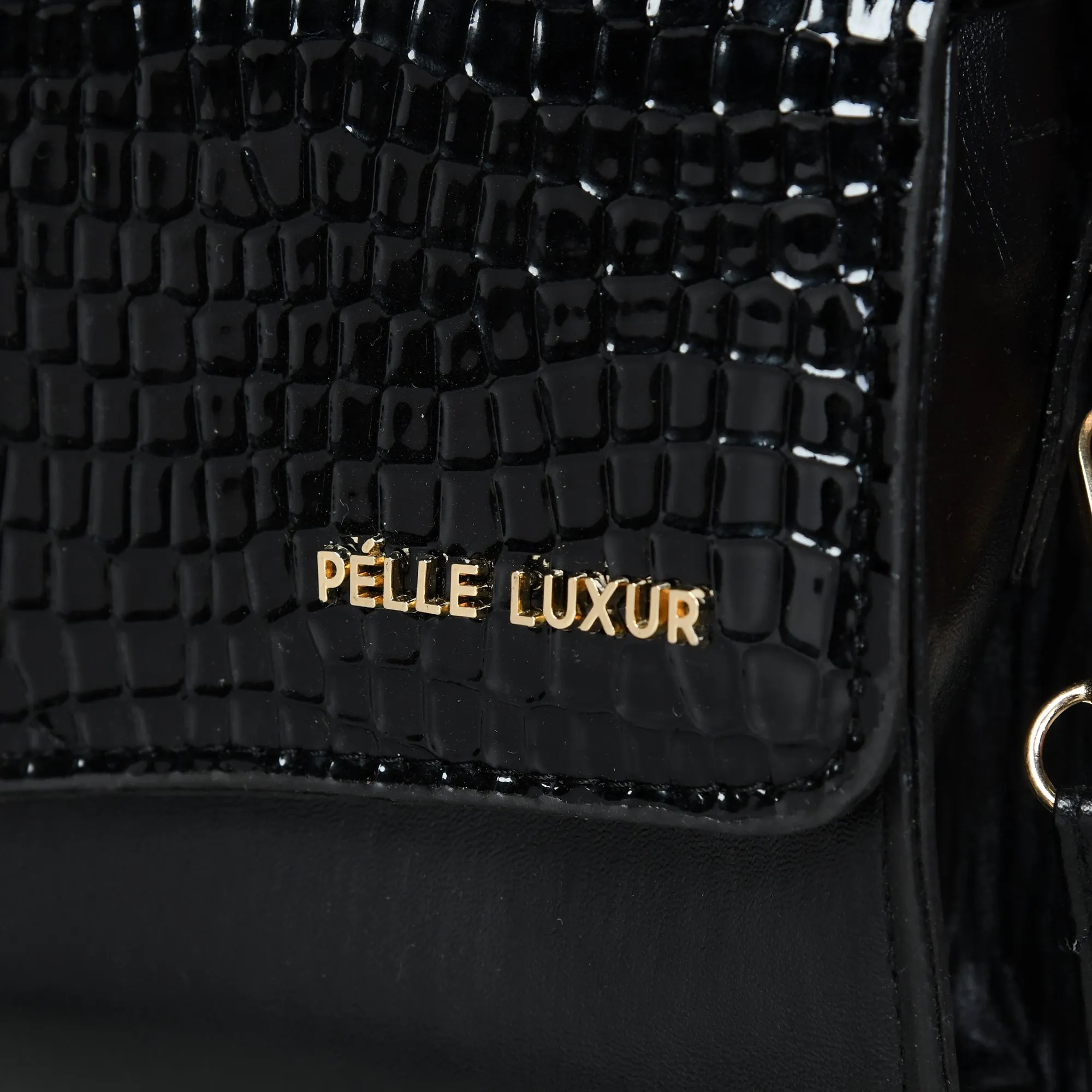 Pelle Luxure Women's PU Small Sling Bag – Available in Blue, White, Green, and Black