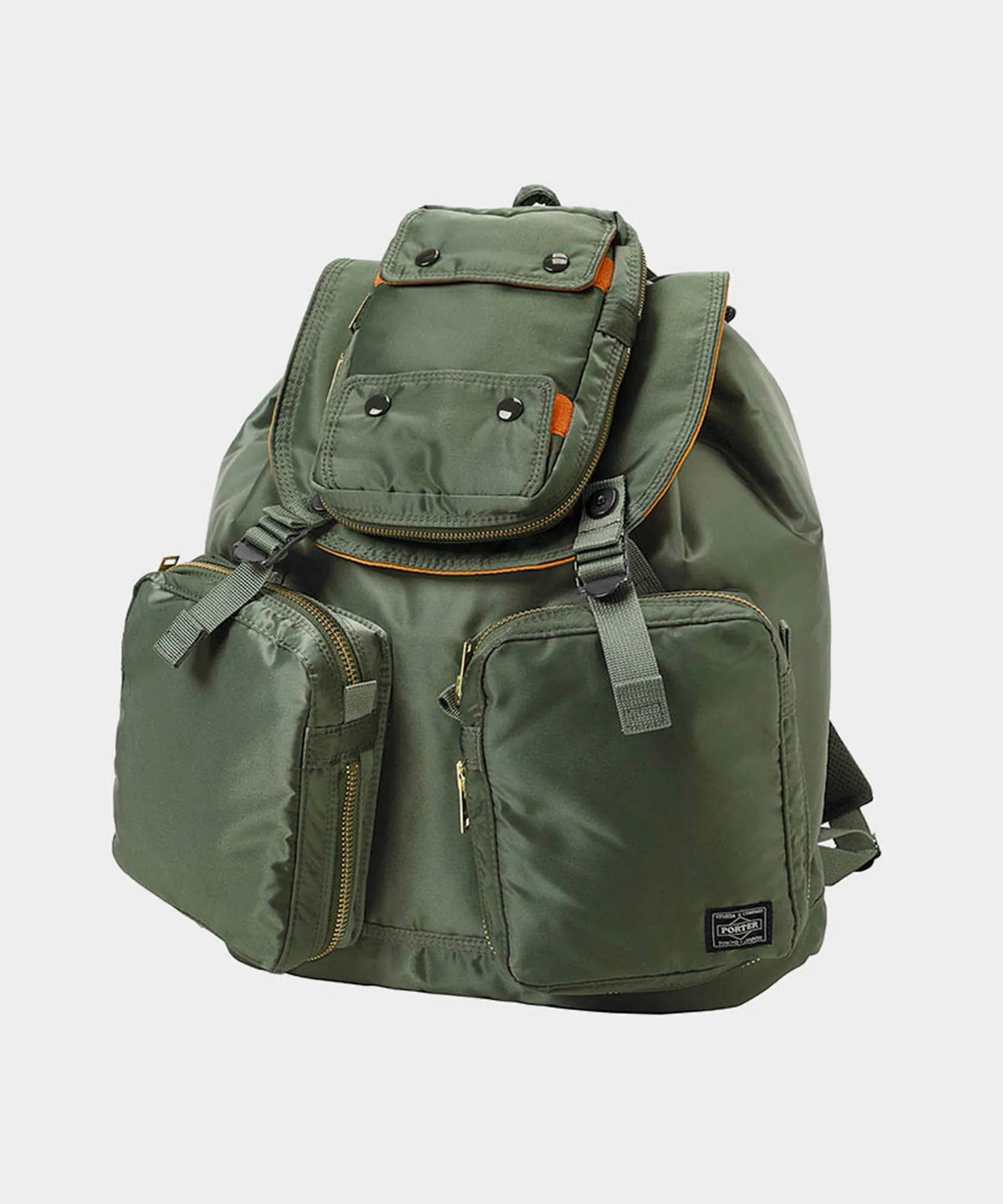 Porter-Yoshida & Co. Tanker Rucksack in Olive