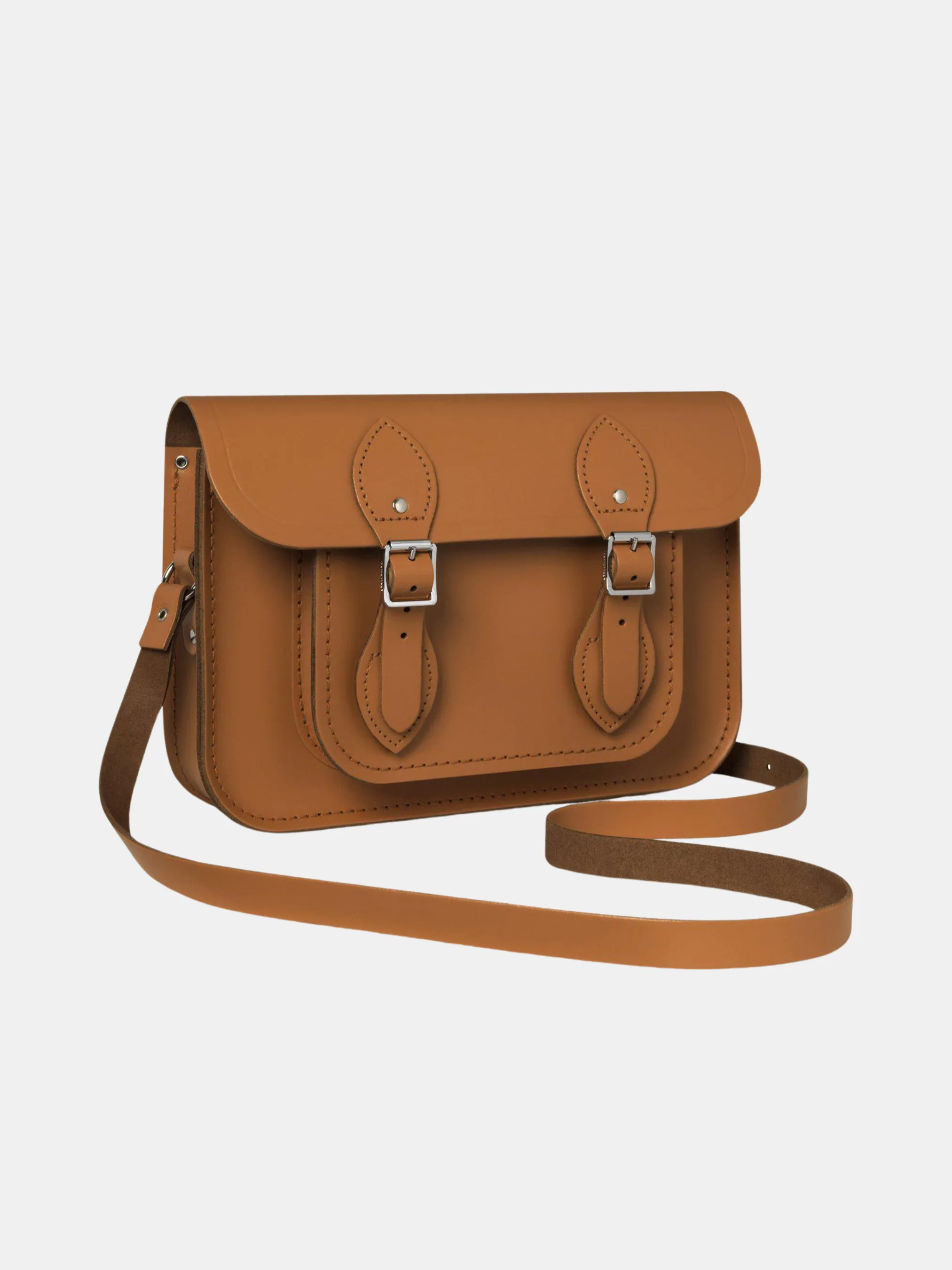 The 11 Inch Satchel - Ochre