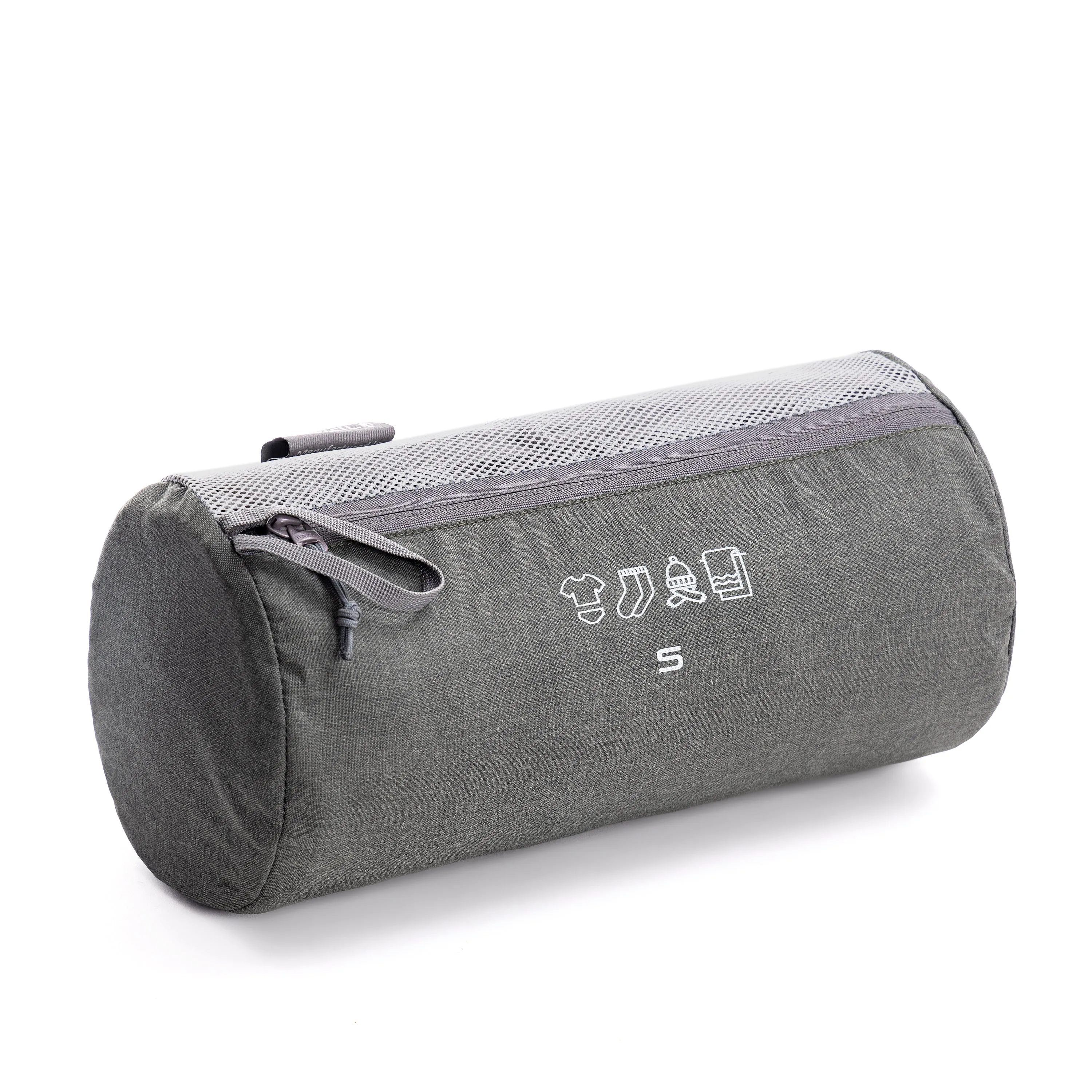 Tripole Organizer Packs - Cylindrical Shaped for Rucksacks - Set of 3 | Grey